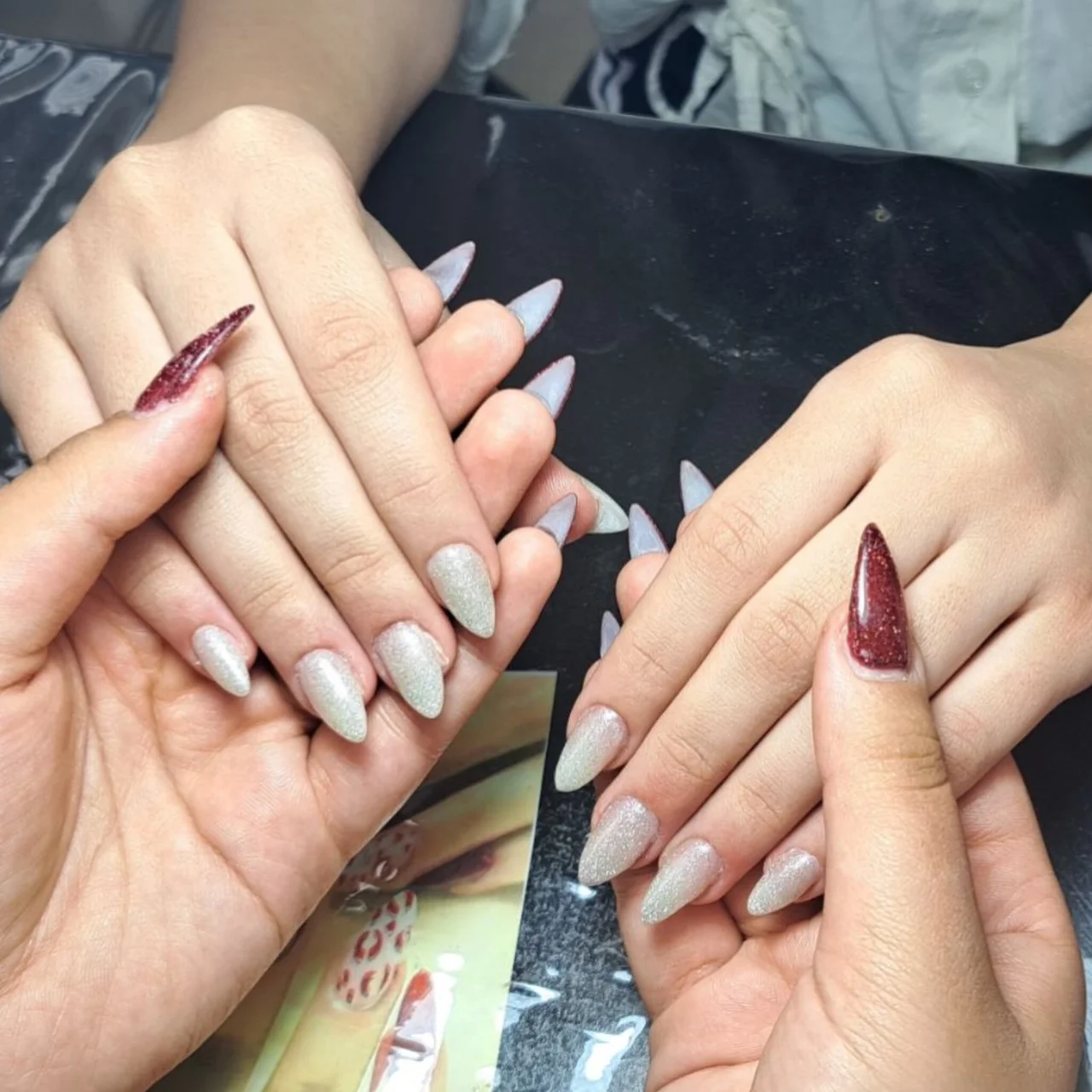 بیعانه ناخن - مژه