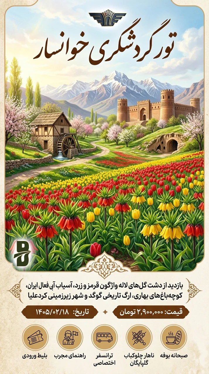 تور یکروزه خوانسار